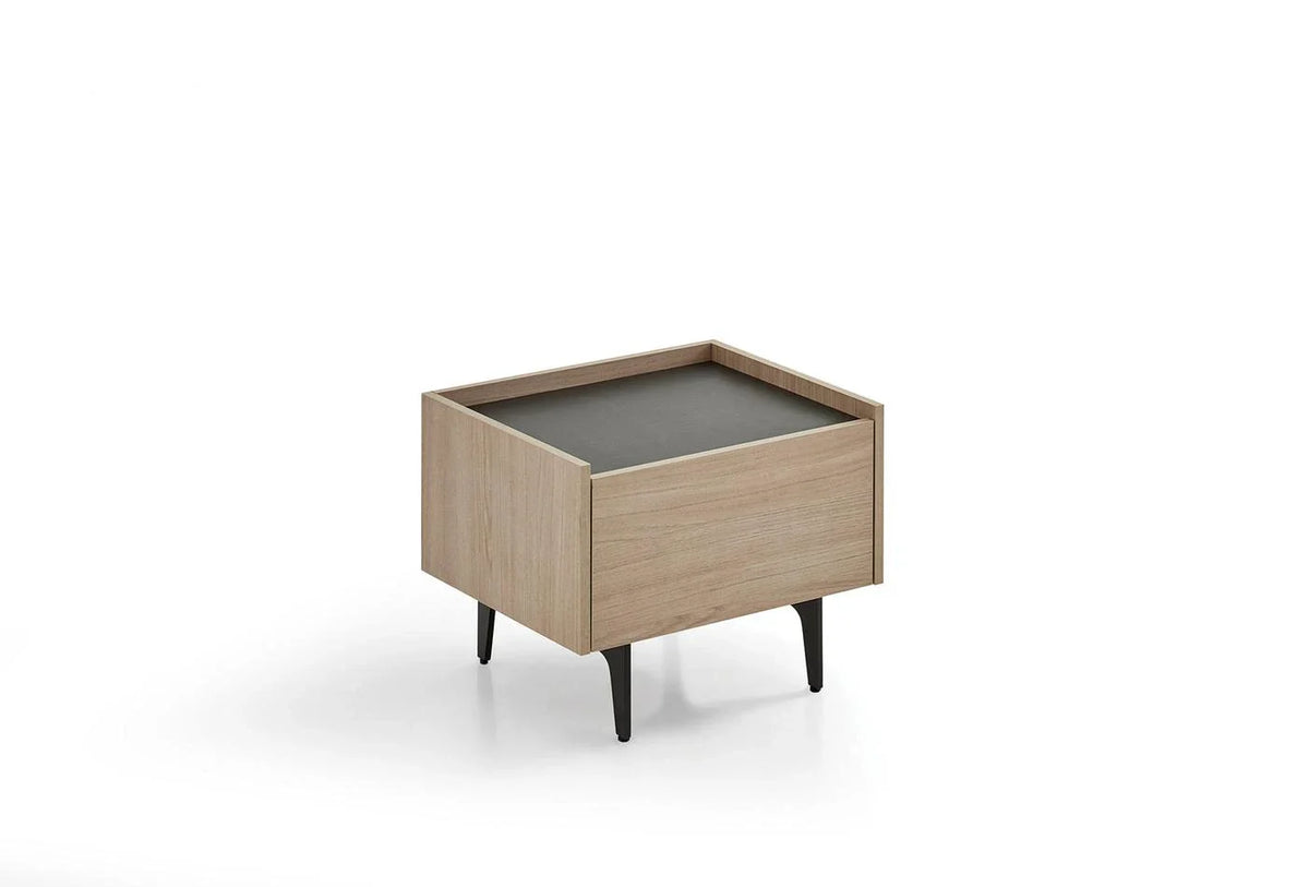 Нощно шкафче «Terra» + чекмедже, размер 58х45х47см