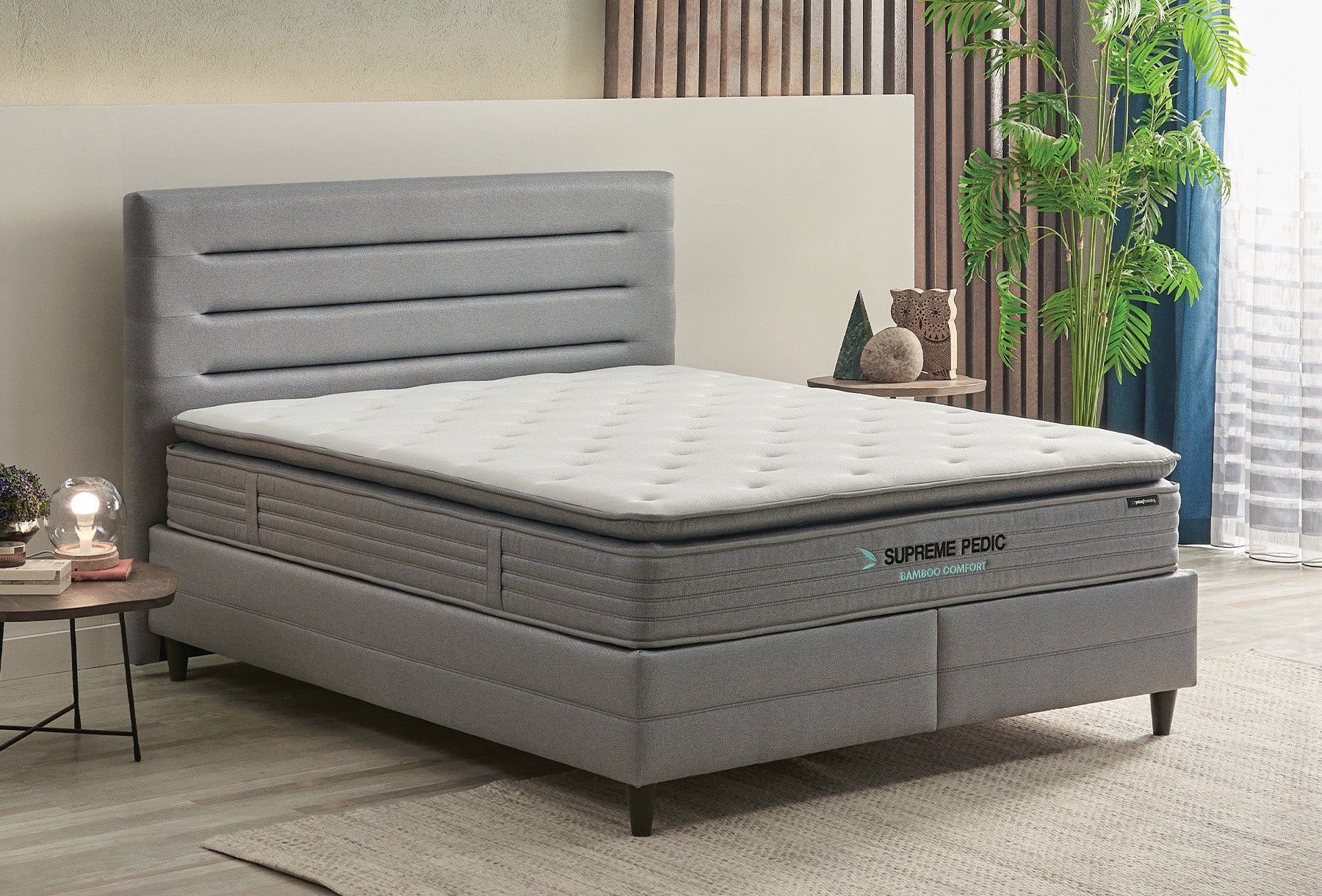 Тапицирана табла за легло «Supreme Pedic»
