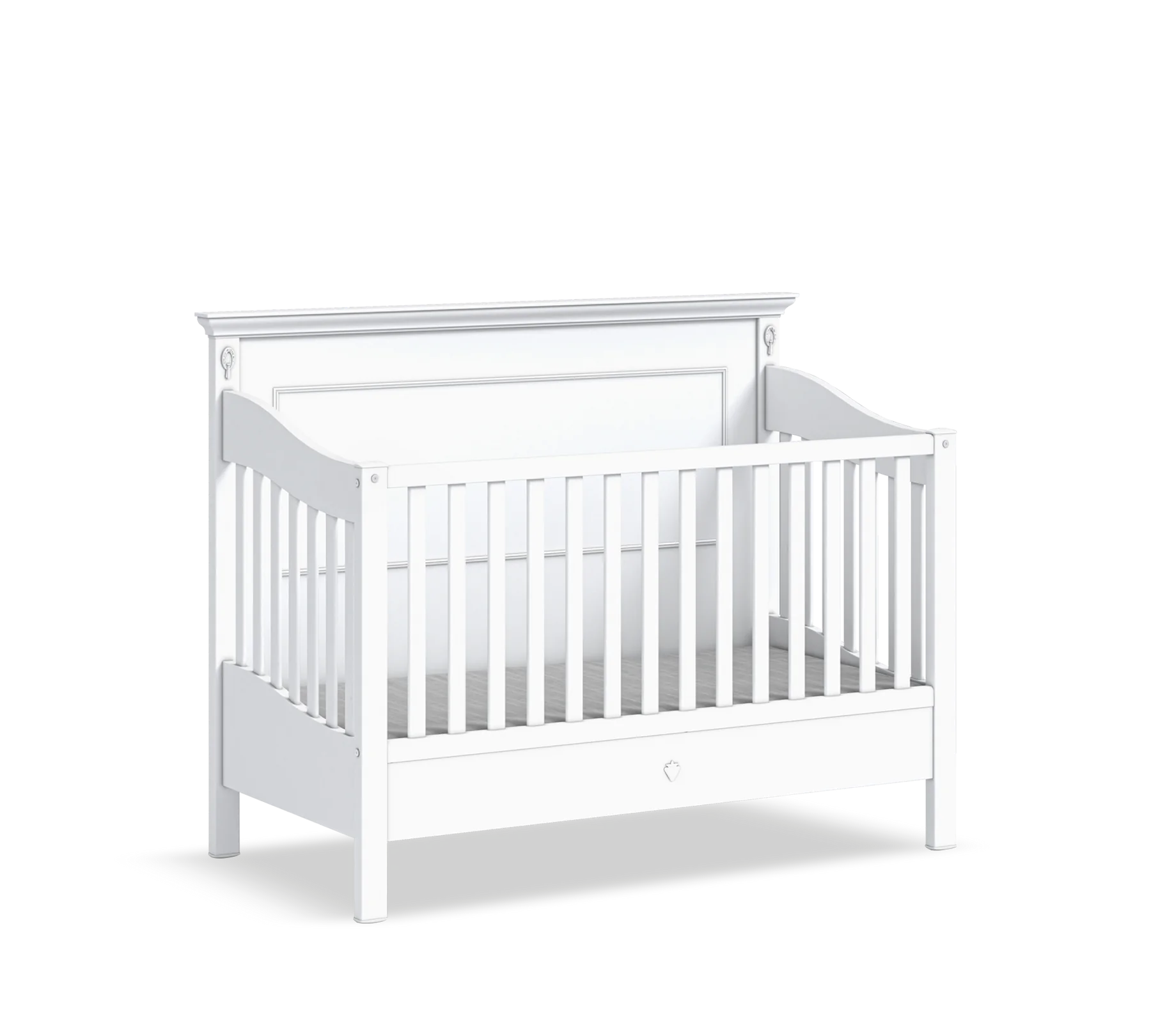 Дневно легло «Romantic baby» с подвижна преграда, за матрак 70х140см