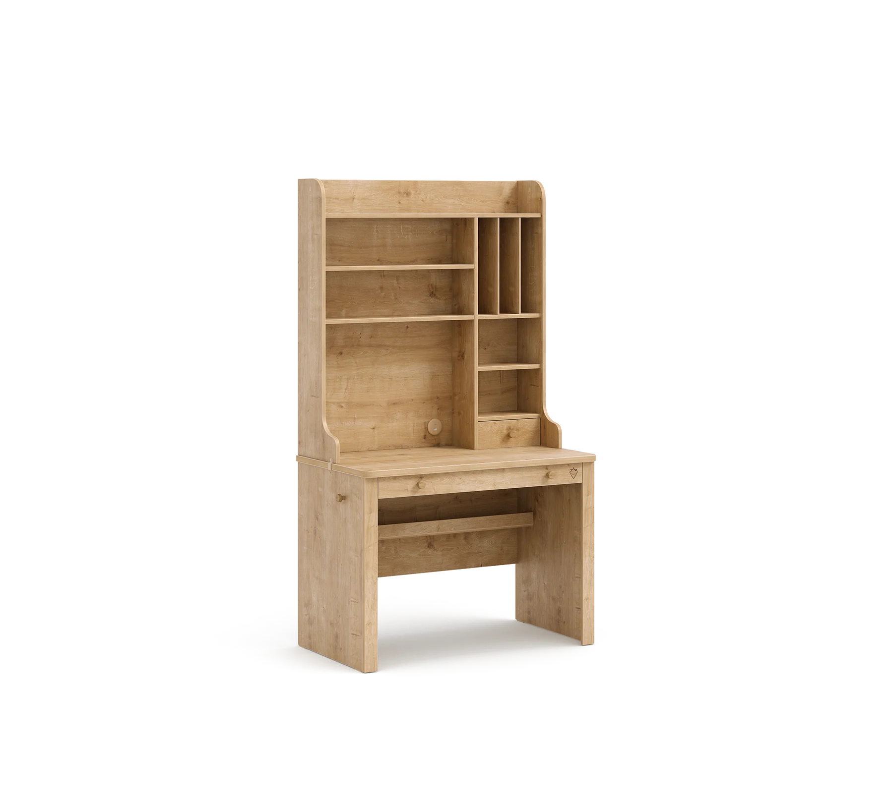 Надстройка за бюро «Mocha» + USB зарядна станция, размер 102x108x33см