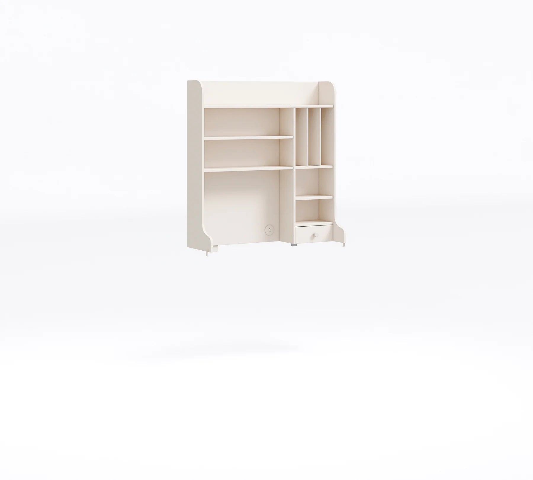Надстройка за бюро «Varia» + USB зарядна станция, размер 102x108x33см