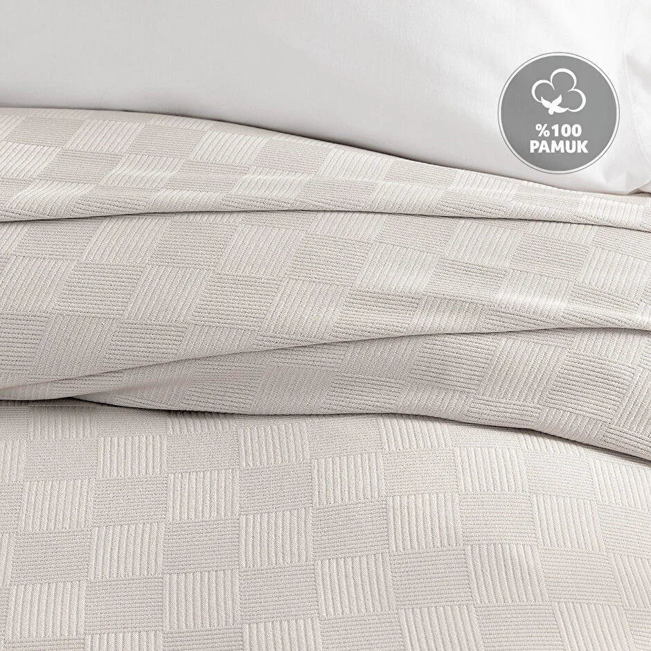 Покривало за легло «Ovis Beige»