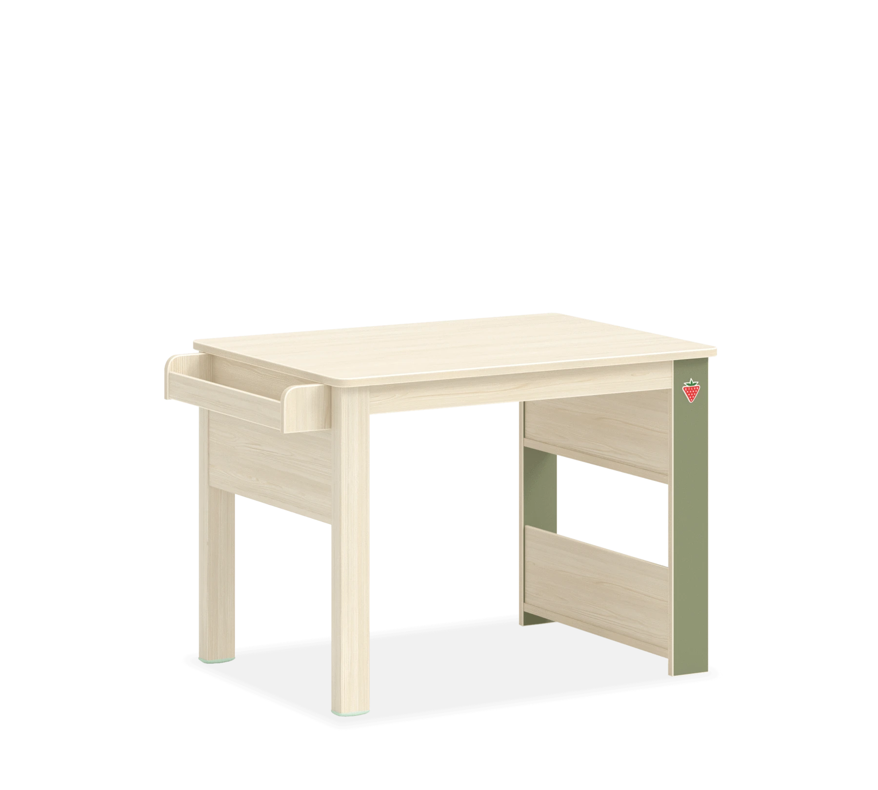 Игрално бюро «Montes Natural» + етажерка, размери 89х60х59см