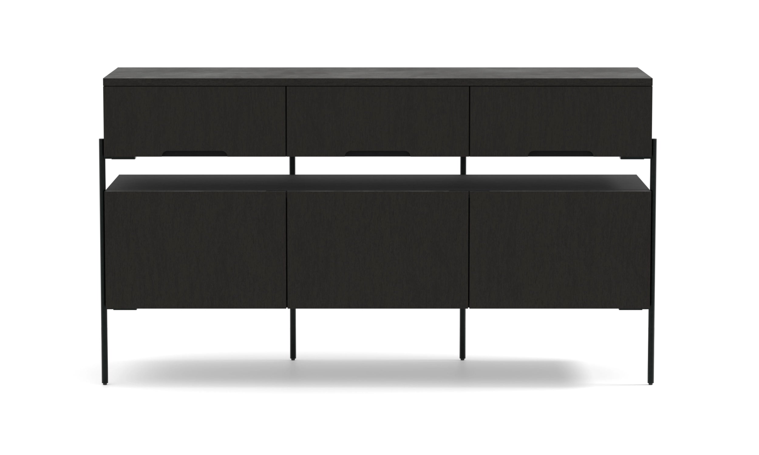 Бюфет «Harmonia 40001» с естествен фурнир, размер 142х79х44см