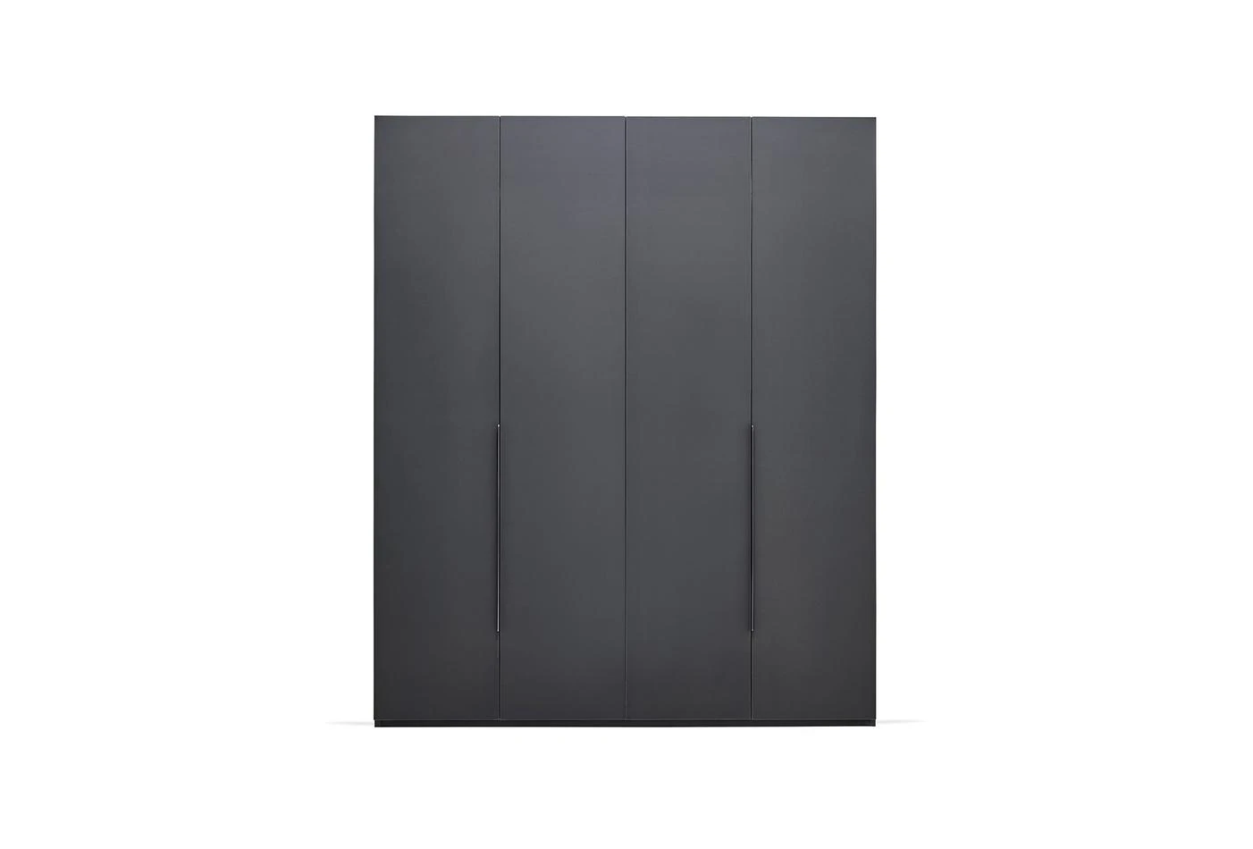 Четирикрилен гардероб «Legato Black» - ширина 181см