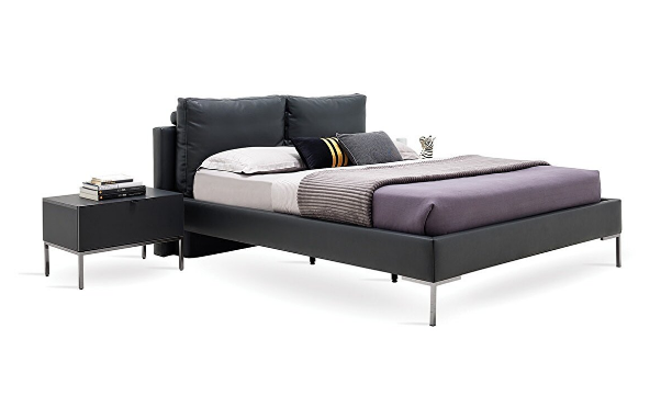 Тапицирано легло «Legato Black» + табла