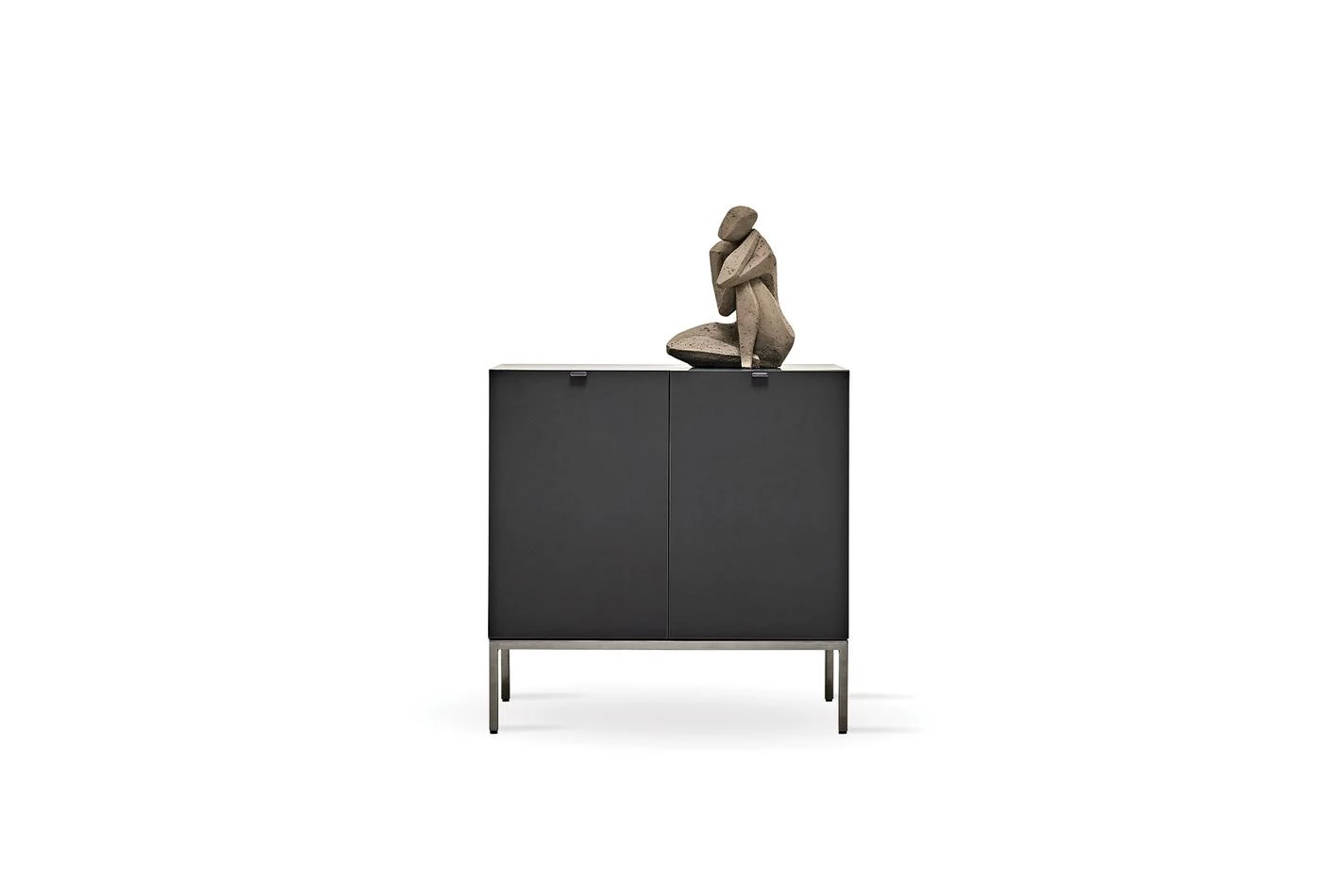 Шкаф «Legato Black» с размер 80х81х48см