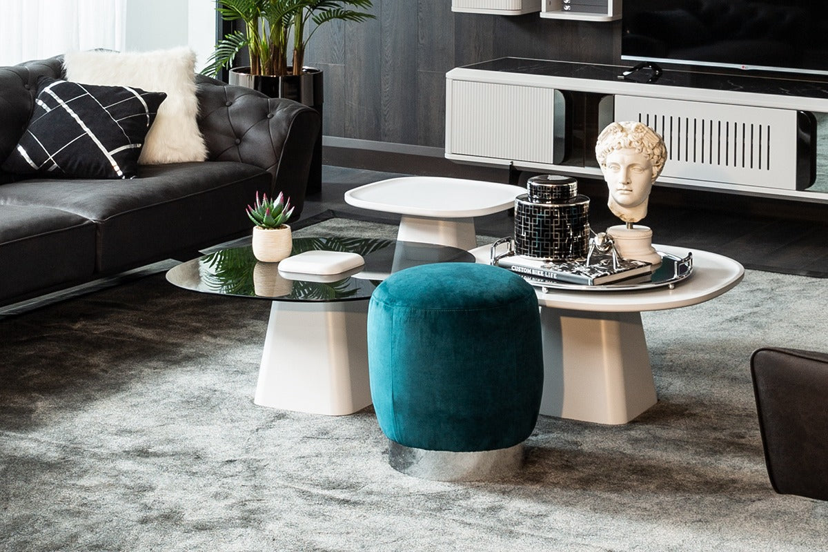 Табуретка Saloni Mobilya Chelsea Small без капитонаж (6654303764676)