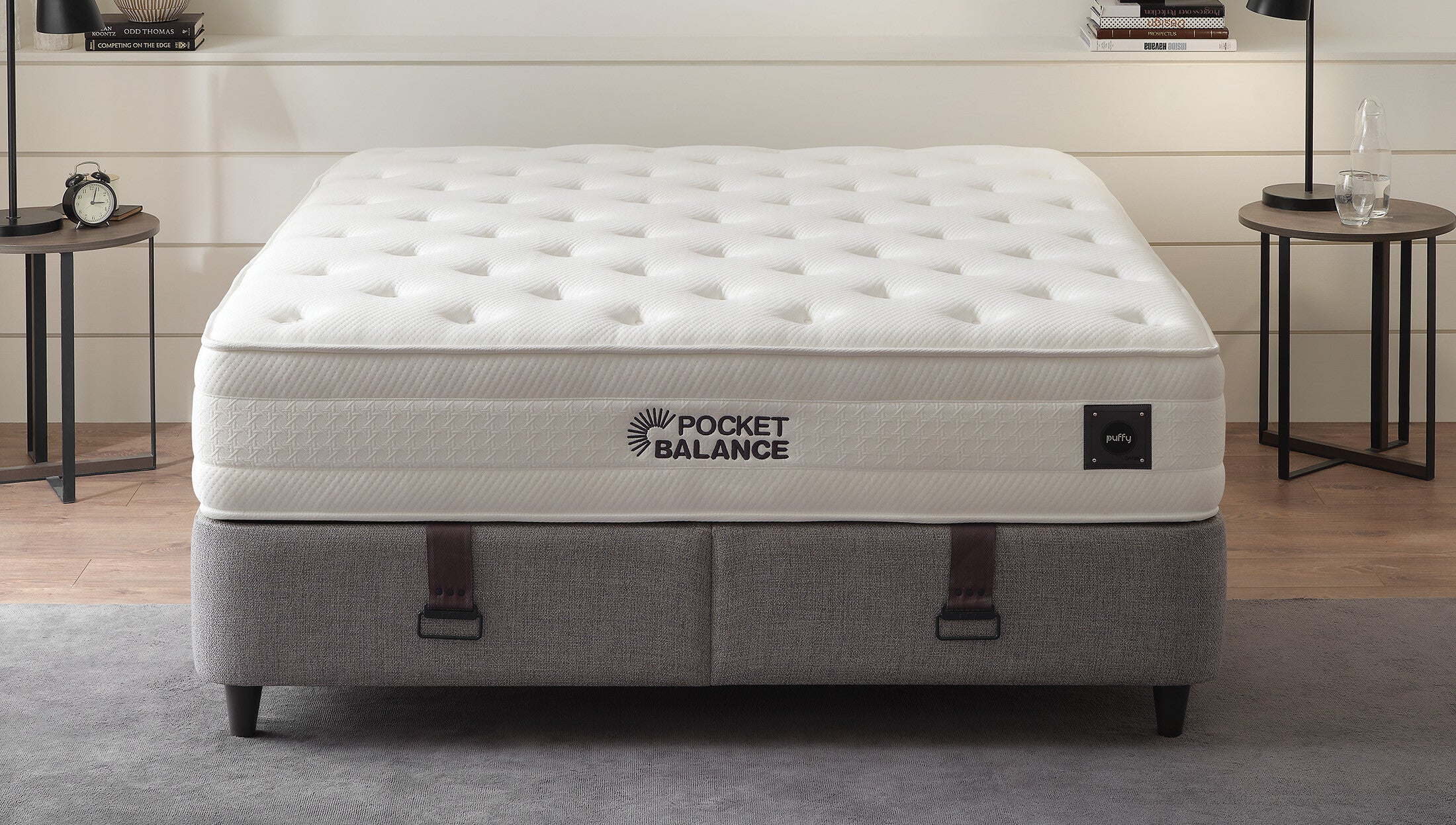 Матрак «Pocket Balance» + пробиотици и влакна Tencel, с покет пружинна система, 32 см