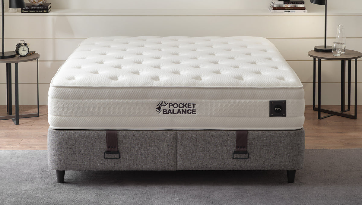 Матрак «Pocket Balance» + пробиотици и влакна Tencel, с покет пружинна система, 32 см