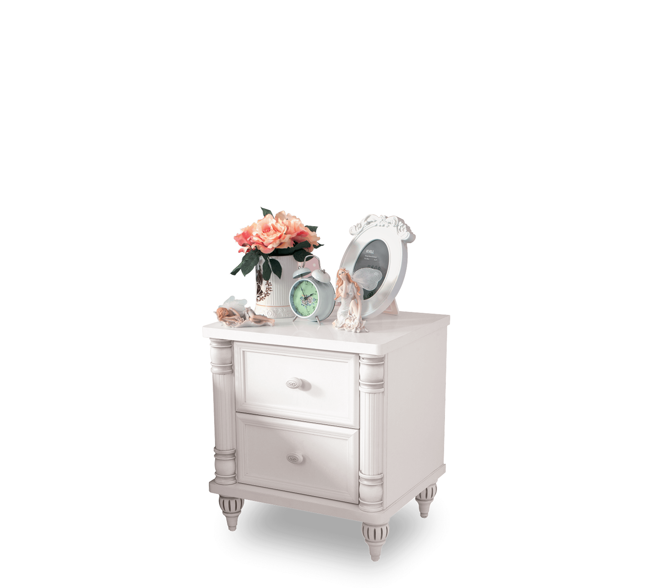 Нощно шкафче «Romantic» + две чекмеджета, размер 50х56х42см