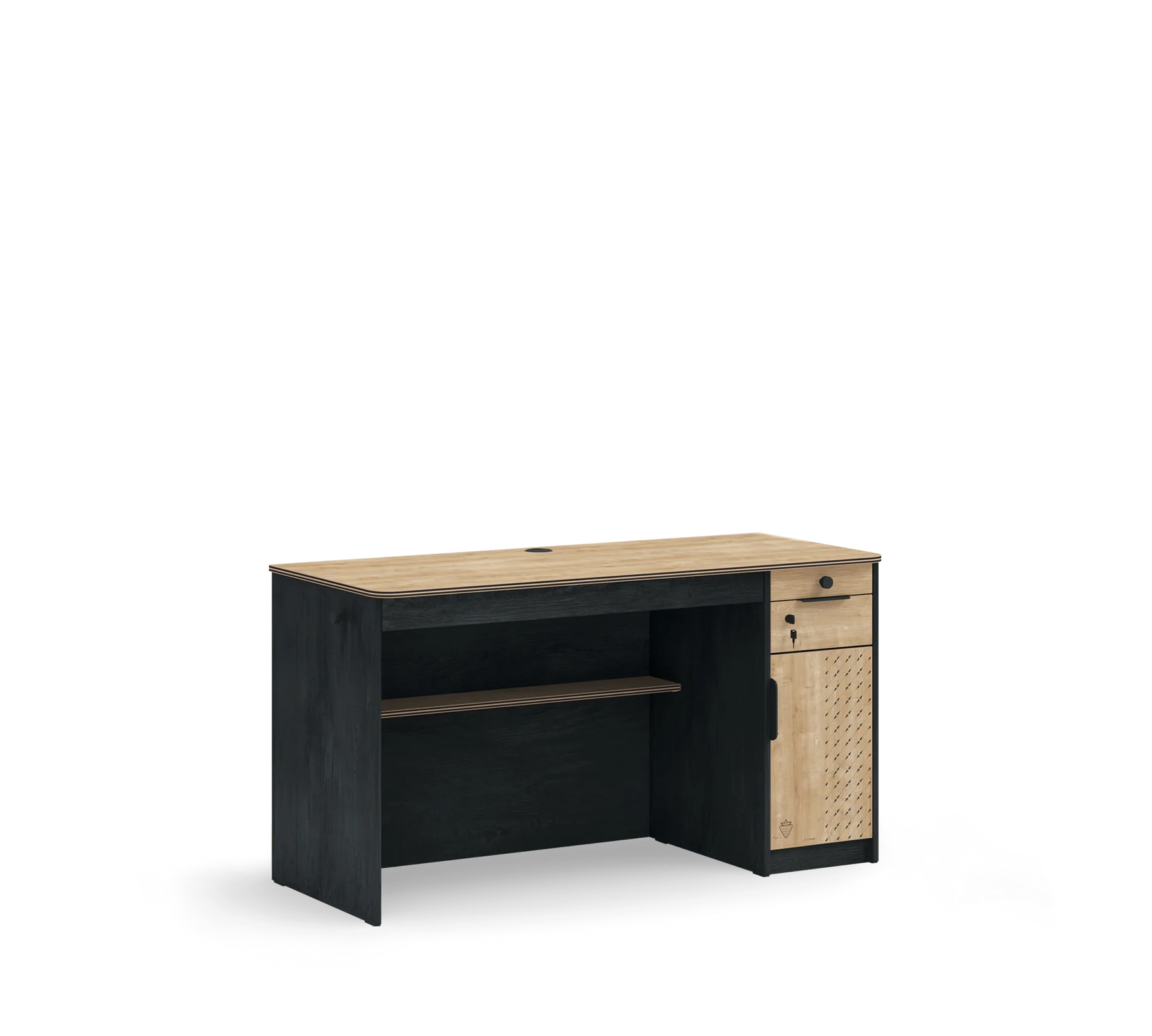 Бюро «Black» с размер 138x75x58