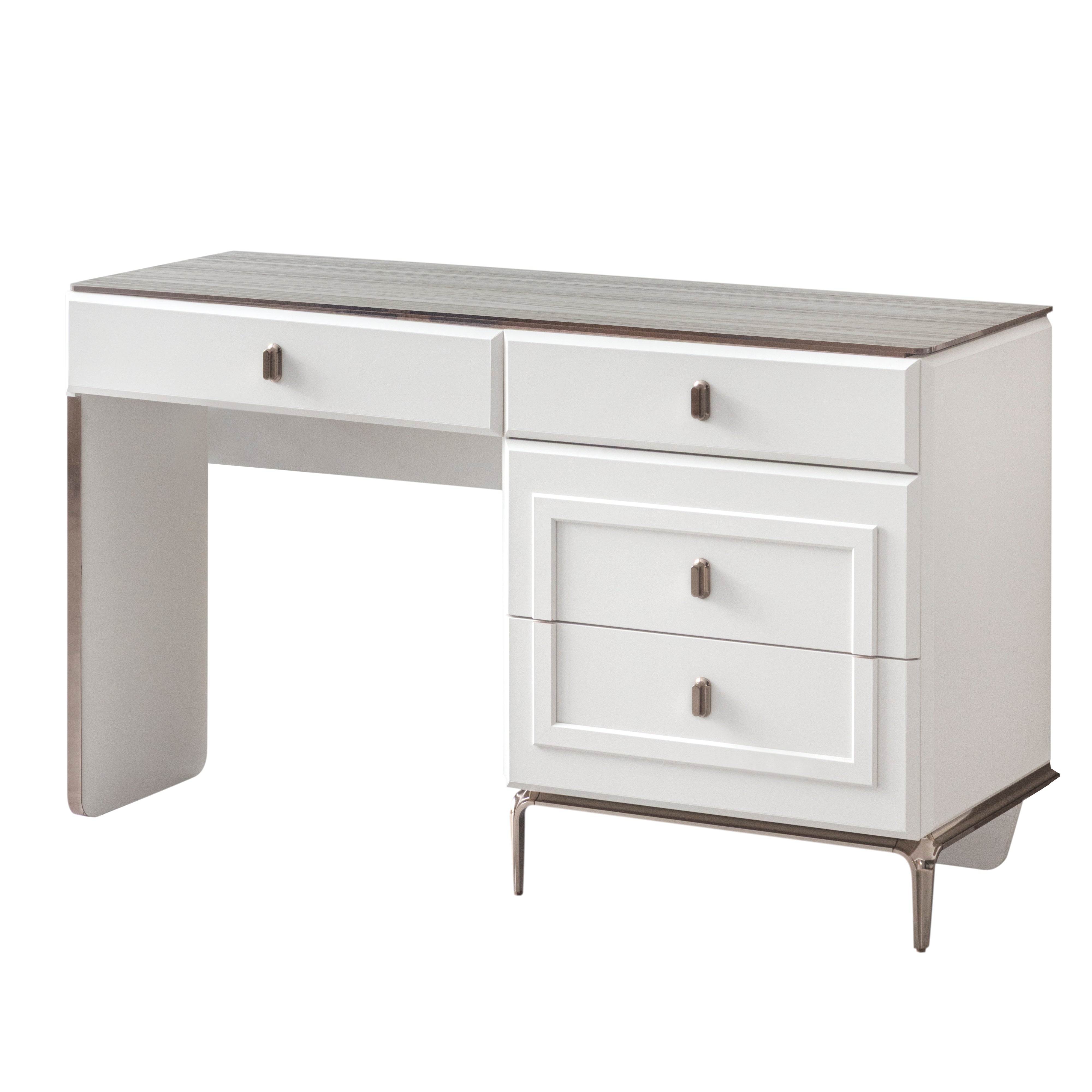 Тоалетка «Chloe» с 4 чекмеджета, размер 140х81х46см