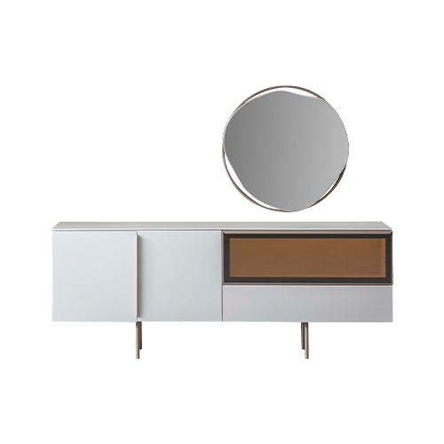 Бюфет «Noble» + LED осветление, с чекмедже, размер 208х81х50см