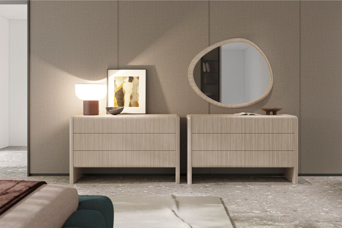 Скрин «Aqua» с три чекмеджета, размер 130х80х48см