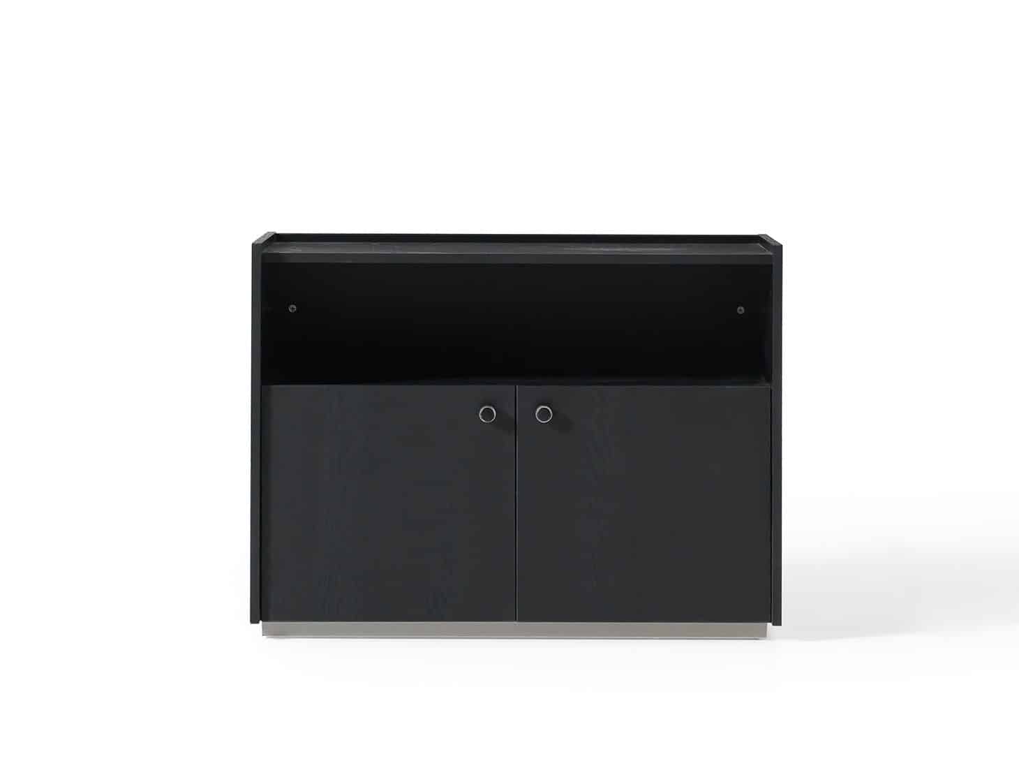 Офис шкаф «Black» с чекмеджета, размер 100х75х50см