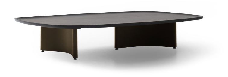Холна маса «Riva» с естествен фурнир, размер 160х26х100см