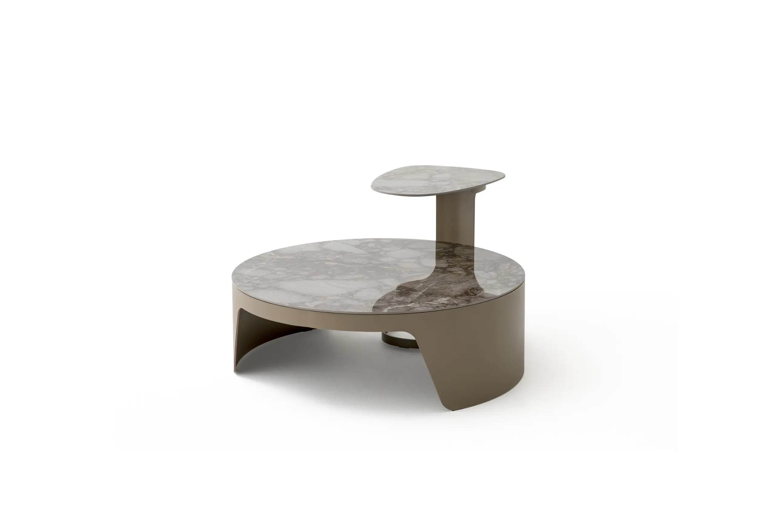 Холна маса «Element Middle» с керамичен плот, размер 90х31х90см