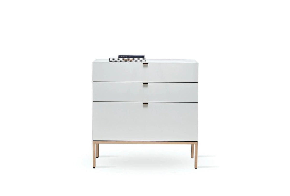 Шкаф «Legato White» с три чекмеджета и  органайзер, размер 80х81х48см
