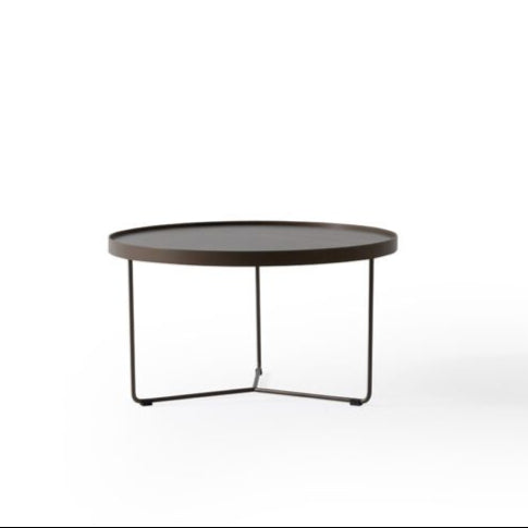 Холна маса «Mergui Small» естествен фурнир, размер 104х34х104см