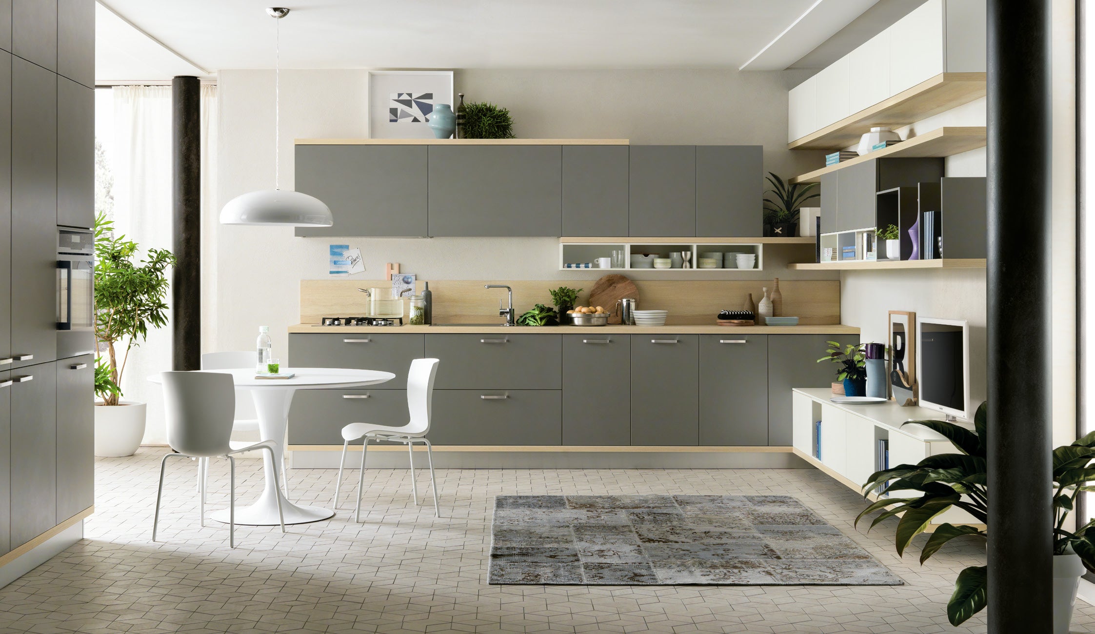 Кухня Scavolini Foodshelf
