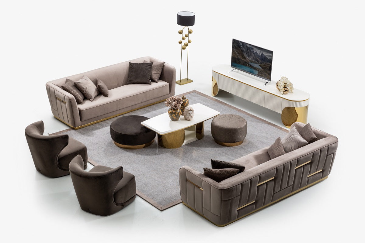 Четириместен диван Saloni Mobilya Phantom (6639084634308)